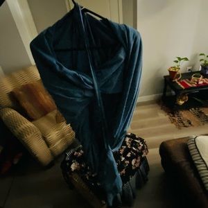 Size 16 bridesmaid dress teal/blue